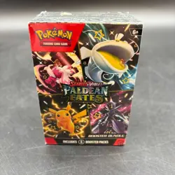 Pokemon TCG Scarlet & Violet Paldean Fates Booster Bundle Box Sealed - Image 1