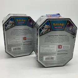 Lot of (2) 2017 Pokemon TCG Lunala GX Tins Factory Sealed Legends of Alola - Image 2