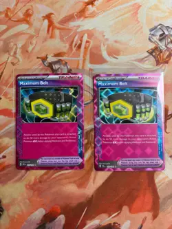 x1 Maximum Belt 117/131 Pokemon TCG Prismatic Evolutions Ace Spec - Image 1