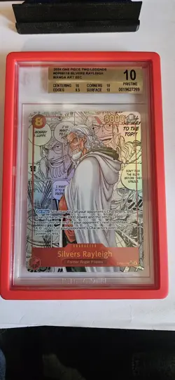 One Piece EN Silvers Rayleigh OP08-118 Manga Alternate Art BGS 10 - Image 1