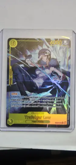 One Piece | Trafalgar Law | EB03-062 | Alt Art (SEC) | NM - Image 1