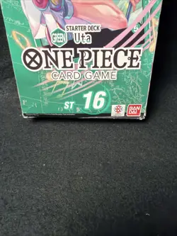 Brand New Factory Sealed One Piece Starter Deck 16 Uta With PBR-01 Pack ENGLISH - Image 2