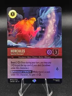 Hercules - Spectral Demigod 117/204 Winterspell Foil Disney Lorcana TCG - Image 1
