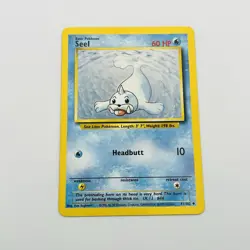 Seel 41/102 Base Set Pokemon Card WOTC NM - Image 2