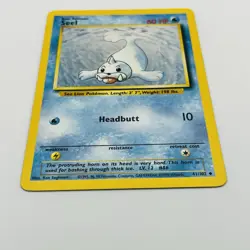 Seel 41/102 Base Set Pokemon Card WOTC NM - Image 3