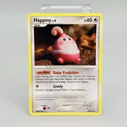 Happiny Mysterious Treasures Regular Non Holo Pokemon TCG Card 52/123 LP - Image 1