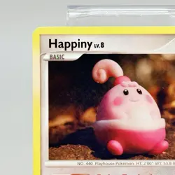 Happiny Mysterious Treasures Regular Non Holo Pokemon TCG Card 52/123 LP - Image 2