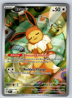 Eevee 173 Sv: Scarlet & Violet Promo Cards Holo NM - Image 1