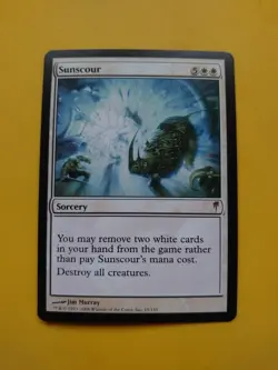 Sunscour Sorcery Coldsnap. Rare. Magic the Gathering Card. - Image 1