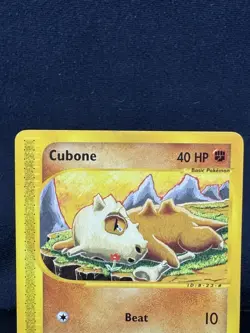 Pokemon TCG Cubone Expedition Base Set 103/165 Regular Common Card MP - Image 2