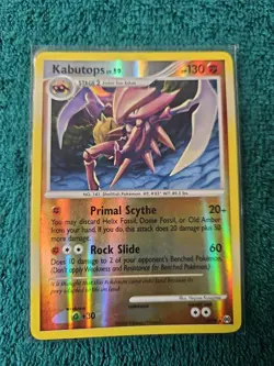 Pokemon Card - Kabutops LV 59 - 4/99 HOLO - NM - Image 1