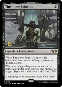 Tinybones Joins Up -Foil Light Play MTG Promos: Prerelease Cards - Image 1