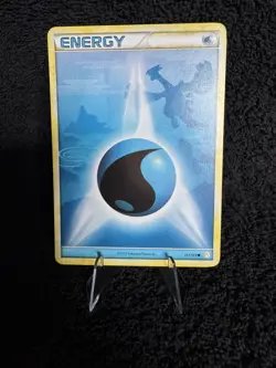 Lugia Water Energy 117/123 HeartGold SoulSilver 2010 Pokemon Card - Image 1