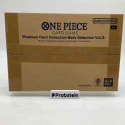 #1 One Piece Card Game EN Premium Card Collection Best Selection Vol.3 Sealed - Image 1