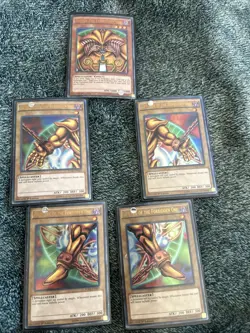 Exodia The Forbidden One Complete 5 Card Quarter Century Rare SET Yugioh - Image 1