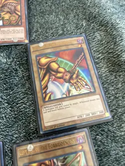 Exodia The Forbidden One Complete 5 Card Quarter Century Rare SET Yugioh - Image 4