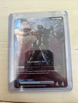 Gundam Card Game Gundam NT-1 GD03-001 LR - Steel Requiem - Image 1