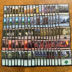 MTG | 100 Card Basic Land Lot (20 of each!) - Image 2