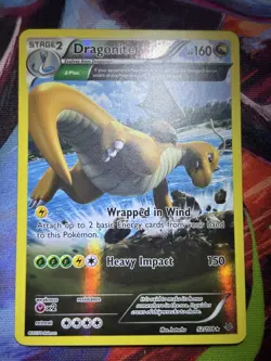 Pokemon TCG Dragonite 52/108 Roaring Skies Δ Plus Holo Rare English Card - Image 1