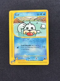 Pokemon Seel Skyridge 94/144 50 HP Common Regular Card English - Image 1