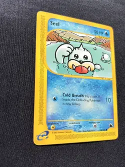 Pokemon Seel Skyridge 94/144 50 HP Common Regular Card English - Image 4
