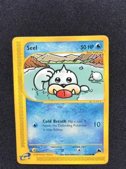 Pokemon Seel Skyridge 94/144 50 HP Common Regular Card English - Image 5