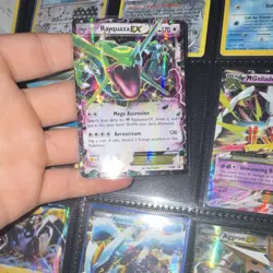 Pokemon TCG Rayquaza EX XY66 Holo EX Dragon Basic 170 HP XY Set Card - Image 1