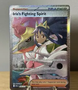 Iris’s Fighting Spirit - 292/217 - SIR - Ascended Heroes - Pokemon Card - NM - Image 1