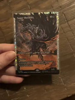 Super Shredder (Showcase) (Fracture Foil) Teenage Mutant Ninja Turtles Foil - Image 2