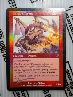 Magic The Gathering - Dragon Tyrant Scourge Foil - Image 1