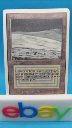 Tundra - UNLIMITED EDITION - Near Mint NM, English MTG Unlimited - Image 1