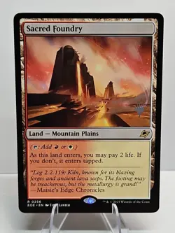 Sacred Foundry Promo Pack: Edge of Eternities Regular MTG Magic The Gathering - Image 1