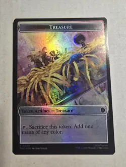 Clue (0002) / Treasure (0003) Foil Token Teenage Mutant Ninja Turtles - MTG NM/M - Image 1