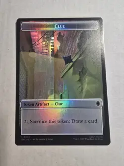 Clue (0002) / Treasure (0003) Foil Token Teenage Mutant Ninja Turtles - MTG NM/M - Image 2