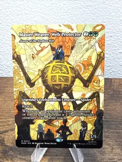 Master Weaver, Web Protector - Arasta of the Endless Web (Borderless) Marvel... - Image 1