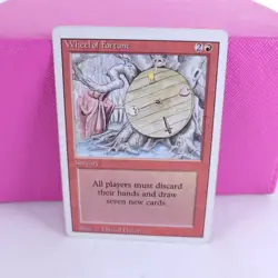 MTG Magic The Gathering Wheel Of Fortune Revised HP - Image 1