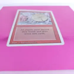 MTG Magic The Gathering Wheel Of Fortune Revised HP - Image 4