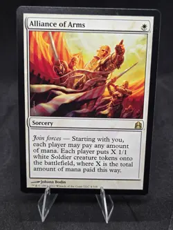 Alliance of Arms x1- Commander 4/318 [LP] (Magic the Gathering) - Image 1
