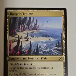 Wizards of the Coast Raugrin Triome Ikoria Lair of Behemoths Regular Land Rare - Image 1