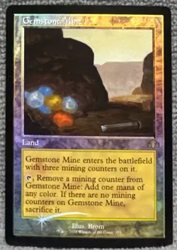 Gemstone Mine (Retro Frame) Dominaria Remastered Foil 395 MTG - Image 1
