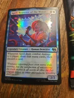 MTG April, Reporter of the Weird Teenage Mutant Ninja Turtles Foil - Image 4