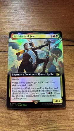 Balthier and Fran (Extended Art) FOIL - FINAL FANTASY (FIN) (477) - Image 1