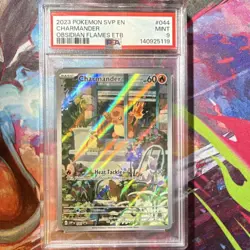 Pokemon Charmander Sv: Scarlet & Violet Promo Cards 044 Promo Holo PSA 9 English - Image 1