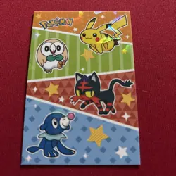 Pikachu & Alola Starters Electric Pokemon 2025 Cracked Ice Holo Card Database - Image 1