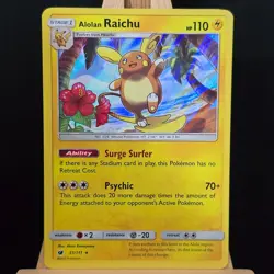Alolan Raichu - 31/111 - Crimson Invasion 2017 - Holo Rare - Pokemon TCG - Image 1