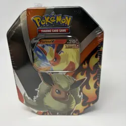 Pokemon Eevee Evolutions Tin - Flareon V / factory sealed - Image 1
