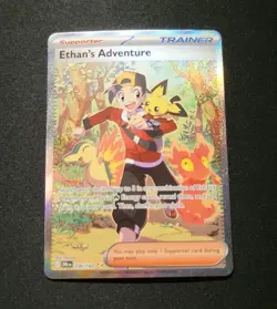 Ethan's Adventure 236/182 Pokemon Destined Rivals Gorgeous Condition #236 NM - Image 2
