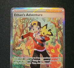 Ethan's Adventure 236/182 Pokemon Destined Rivals Gorgeous Condition #236 NM - Image 3
