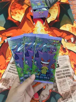 Pokemon TCG Collection 2025 3.0 Surprise Slim 151C Chinese Box Purple 3 Packs - Image 2