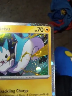 2024 Pokemon Scarlet & Violet Promo Pachirisu #158 DOUBLE SWIRL - Image 3
